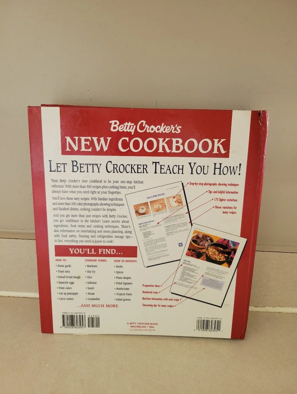 Vintage 1996 Betty Crockers New Cookbook